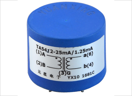 微型 精密電流互感器 TA5412 初級繞組內置式電流互感器 PCB安裝 環形硅鋼或坡莫合金磁芯